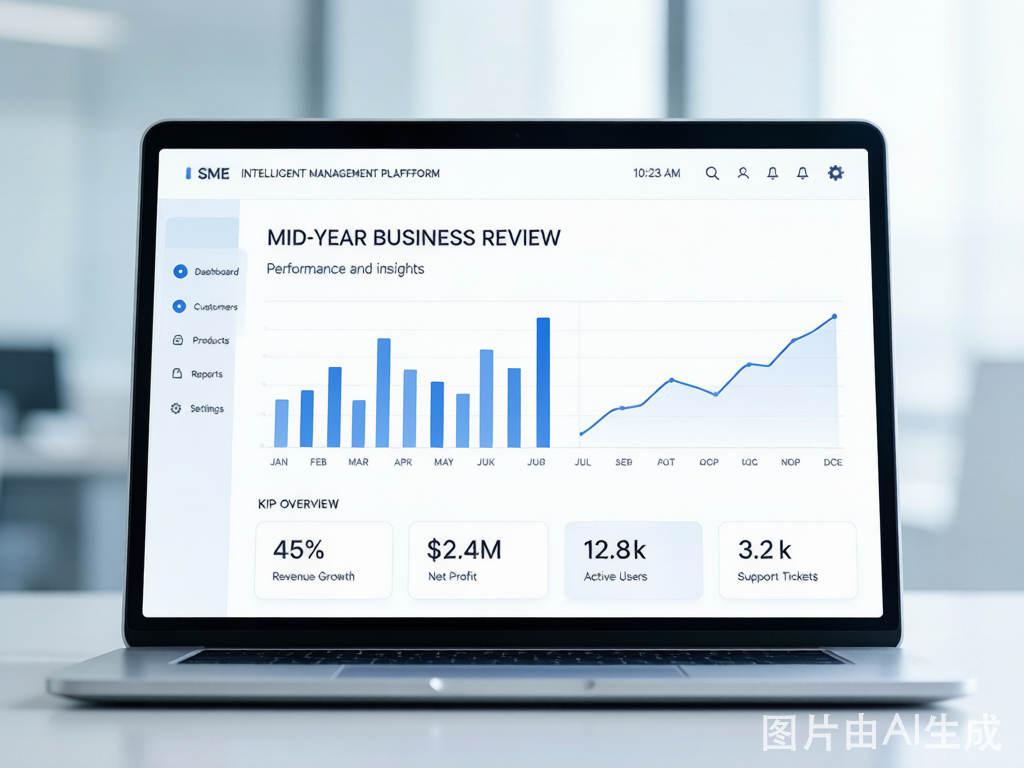 年中复盘不是翻旧账：小微企业如何用管理平台的数据找到下半年增长点