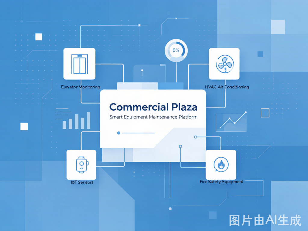 电梯困人、空调罢工、消防栓漏水：一个商业广场用设备智能运维平台把设备故障率压了七成